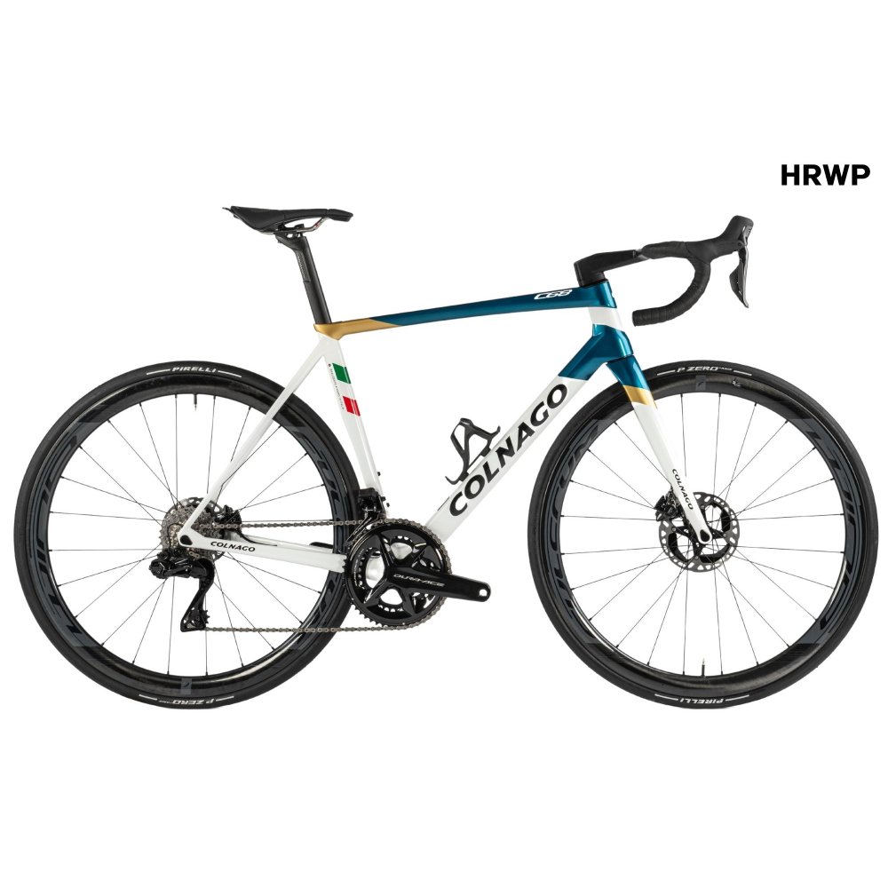 Colnago C68 Disc Ultegra Di2 12v W600 HRWP / Белый-Голубой