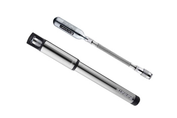 Насос Birzman Infinite Apogee Road CO2 / Серебристый
