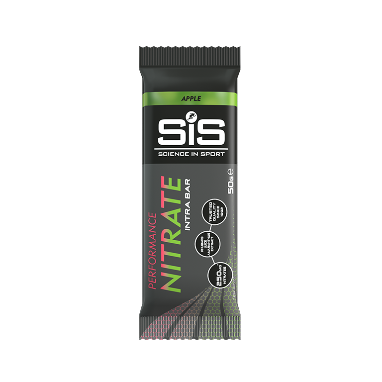 Углеводный энергетический батончик SiS Performance Nitrate Bar, вкус Яблоко, 50гр