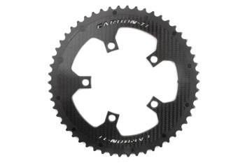 Звезда передняя Carbon-Ti X-CarboRing EVO Chainring 54T - 110mm - for Dura Ace R9200