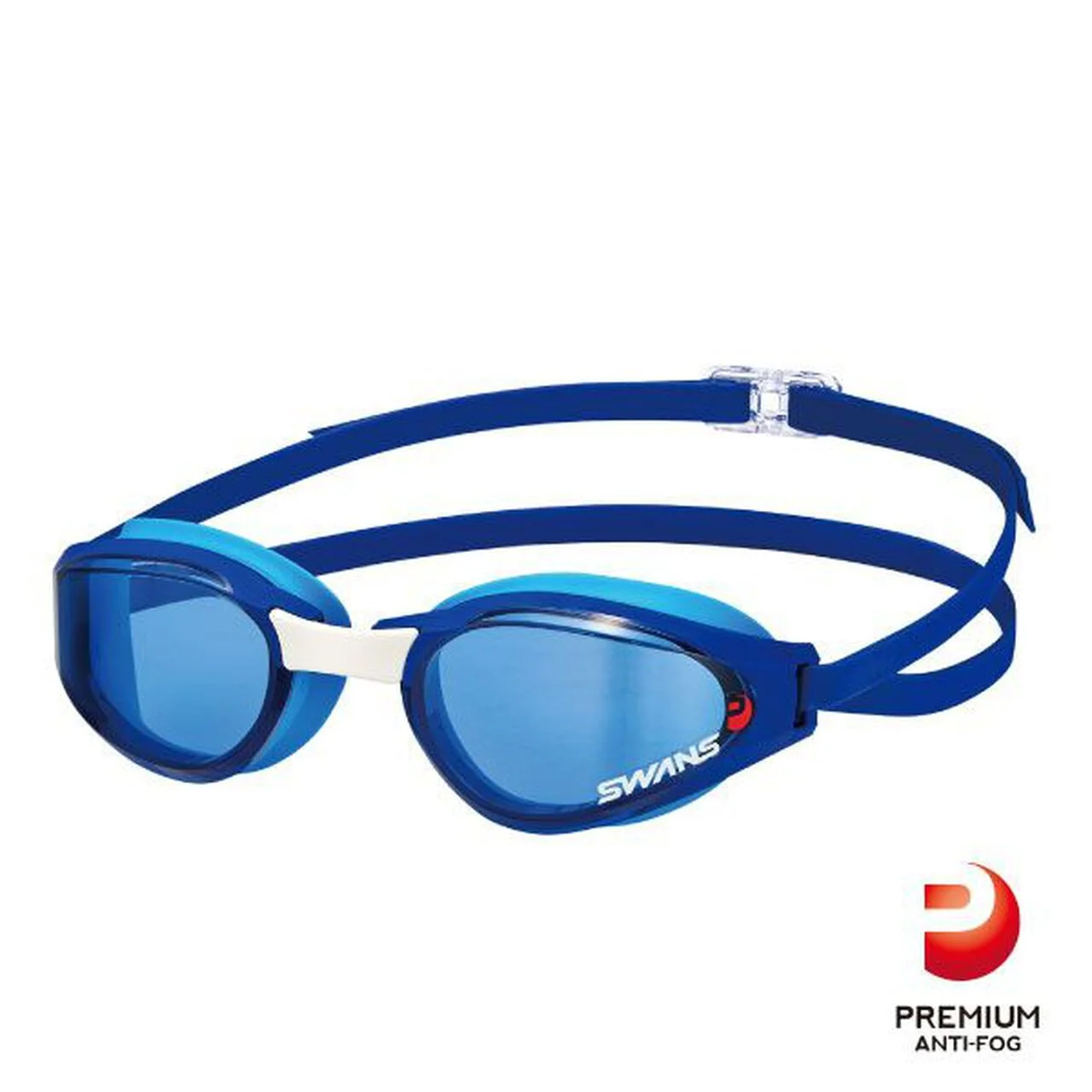 Очки для плавания Swans Ascender Outdoor SR81-N PAF / Синий