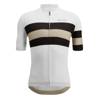 Веломайка Santini Eco Sleek Bengal SS Cycling Jersey / Белый