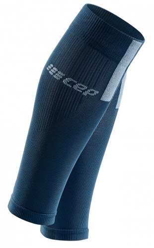 Женские спортивные компрессионные гетры CEP Calf Sleeves / Темно-синий