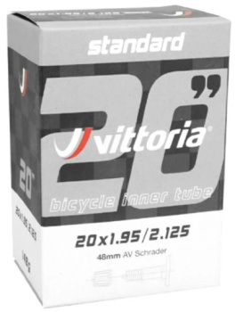 Камера Vittoria Standard 20 / 20x1.95-2.125  / AV schrader / 48mm