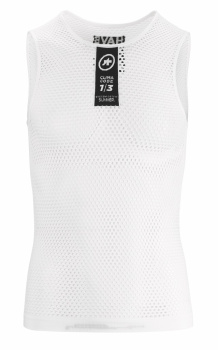 Термомайка без рукавов Assos Skinfoil NS Summer Base Layer / Белый