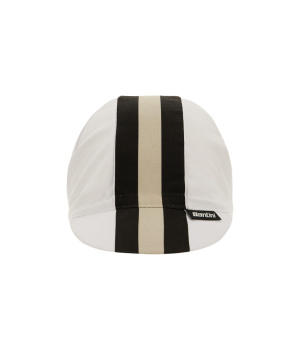 Велокепка Santini Bengal Cycling Cap / Белый-Черный