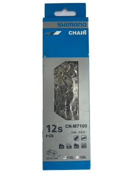 Цепь Shimano 105/SLX CN-M7100 Chain / Замок SM-CN910 в комплекте / 12-Speed