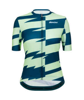Веломайка женская Santini Furia Women's Jersey / Зеленый