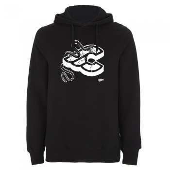 Кофта Cinelli Crewneck Hoodie Mike Giant / Черный