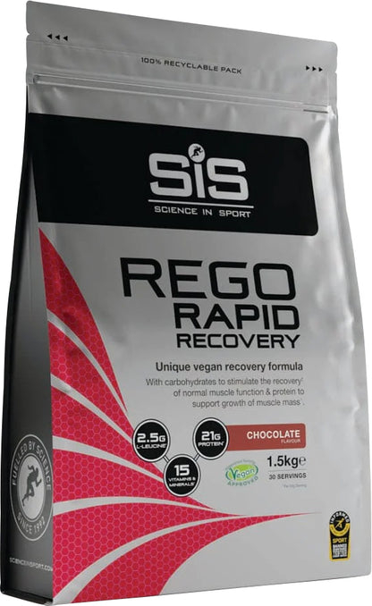 SiS Rego Rapid Recovery углеводно-белковый в порошке, вкус Шоколад, 1.5 кг в пакете