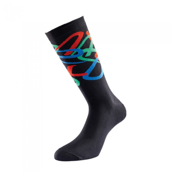 Носки Cinelli Socks House Ind. Tubography / Черный