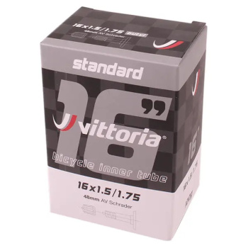 Камера Vittoria Standard 16 / 16x1.5-1.75 / AV Schrader / 48мм