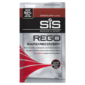 Напиток восстановительный SiS Rego Rapid Recovery углеводно-белковый в порошке, вкус Шоколад, 50гр.