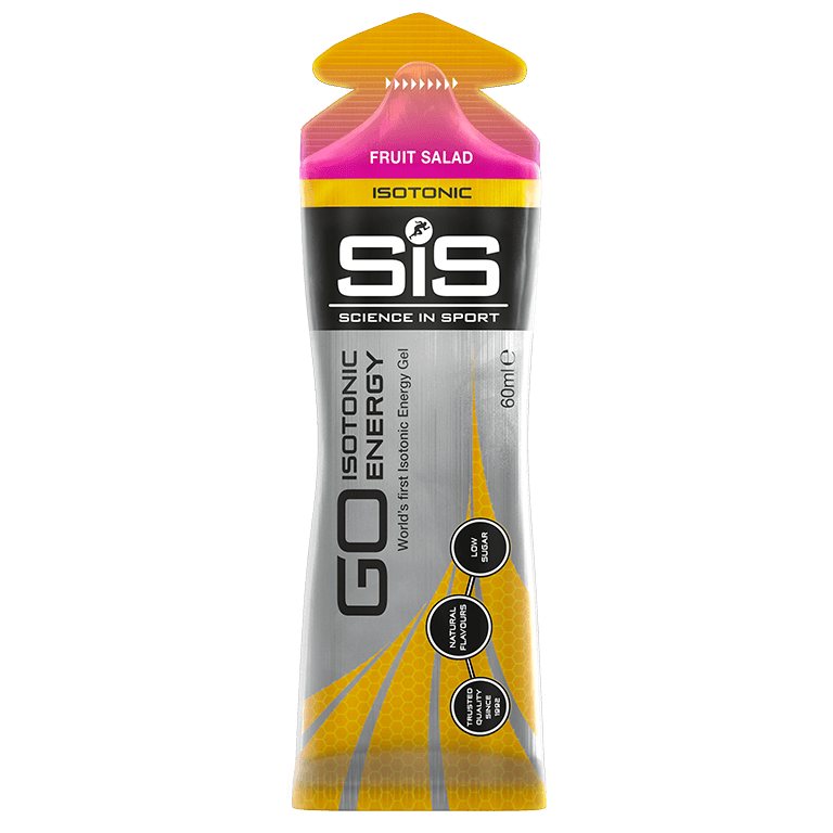 Гель изотонический углеводный SiS GO Isotonic Energy, вкус Фруктовый салат, 30x60мл