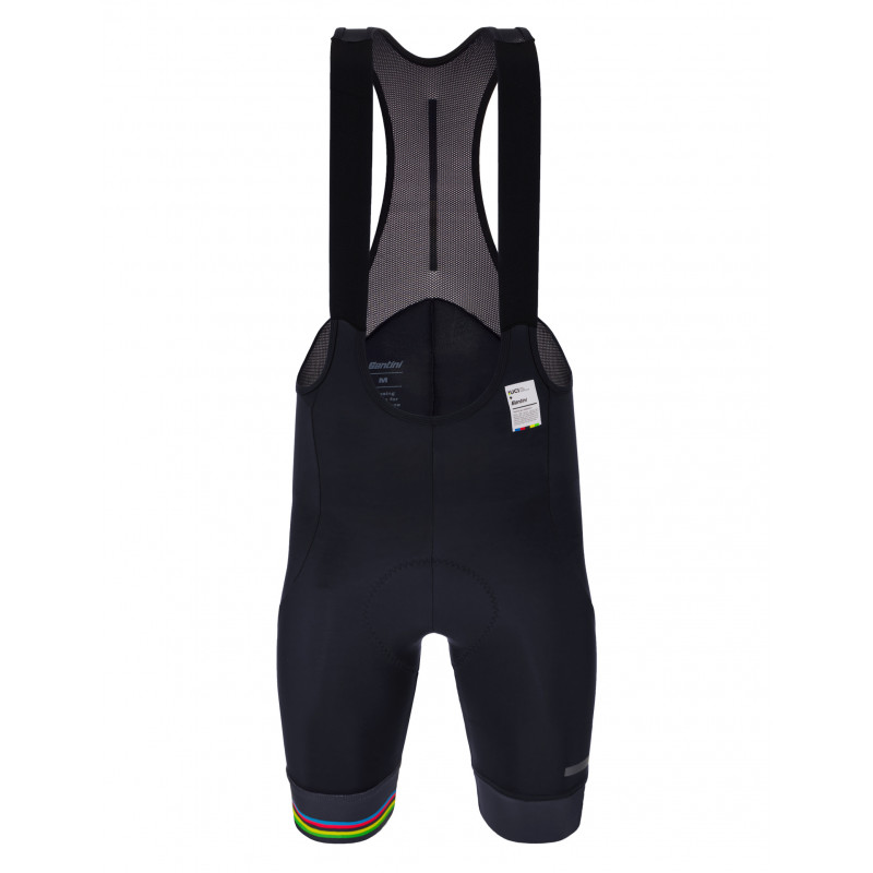 Велошорты Santini UCI Official World Champion Bib-Shorts / Черный