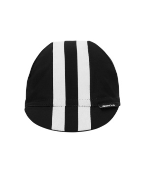 Велокепка Santini Bengal Cycling Cap / Черный-Белый