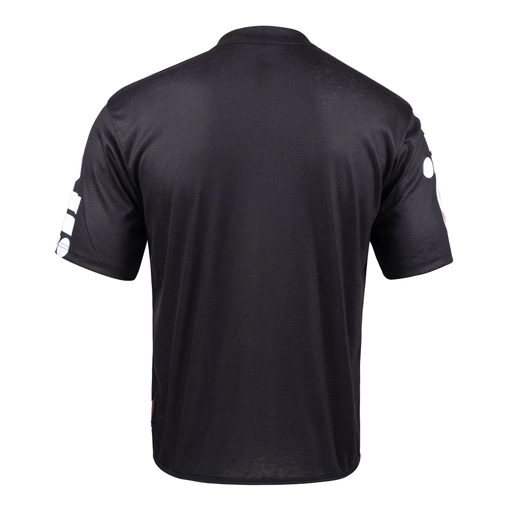Гравийная/МТБ футболка джерси Cinelli Gravel Tech Tee SS / Черный-Белый