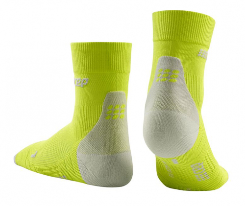 Мужские спортивные компрессионные носки CEP Short Socks 3.0 / Зеленый
