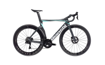 Bianchi Oltre RC Dura Ace Di2 12S / Черный-Целесте