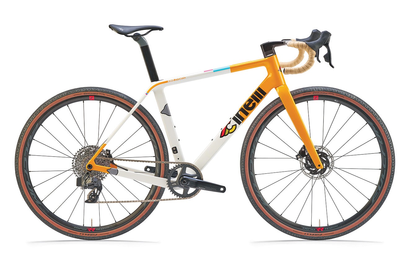 Cinelli King Zydeco 2 GRX 820 / Оранжевый-Белый