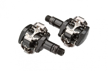 Педали контактные МТБ Shimano Pedal PD-M505 / SPD / Шипы SM-SH51 / Черный