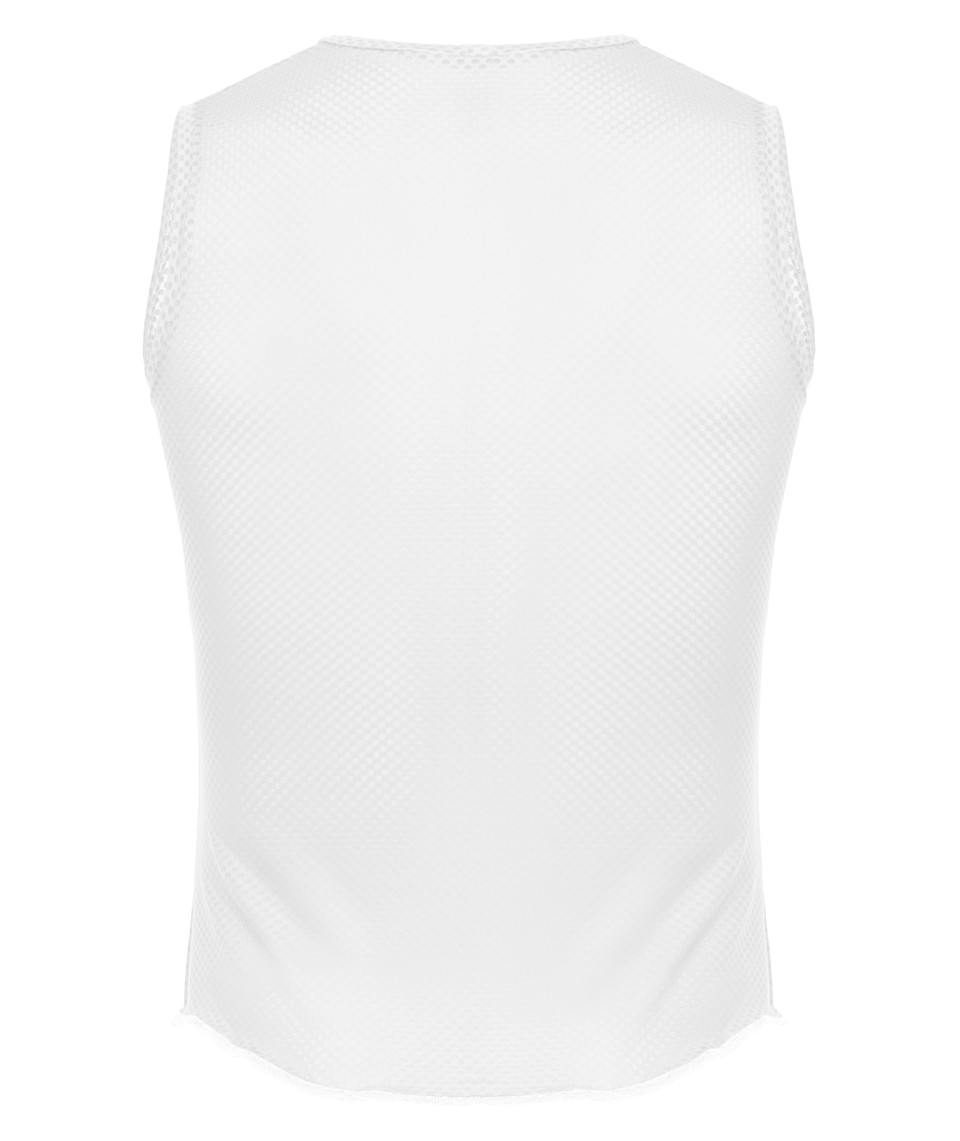 Термомайка без рукавов Santini Lieve Baselayer / Белый