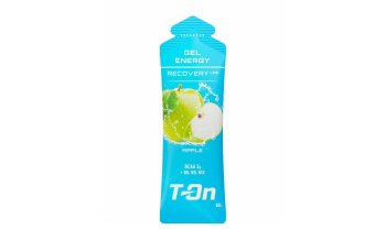 Восстановительный углеводный гель T-ON RECOVERY LINE GEL  / 60мл / Яблоко