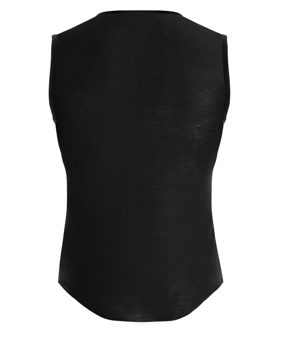 Термомайка без рукавов Santini Dry Baselayer / Черный