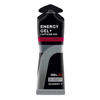 Гель энергетический углеводный с кофеином GEL4U Energy Gel вкус Вишня 60 мл