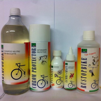 Набор велохимии Lady Bike Kit Eroica (Шампунь, очиститель цепи, смазка цепи, защита рамы)