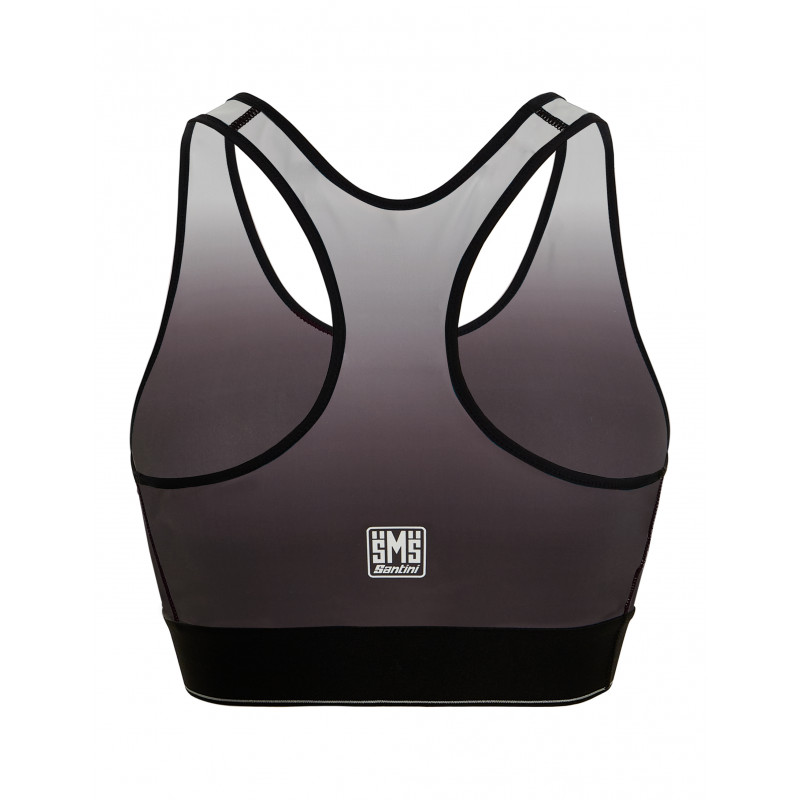 Спортивный бюстгалтер женский Santini Deni Sport Bra / Черный