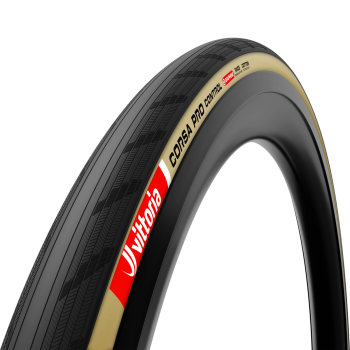 Покрышка Vittoria Corsa Pro Control TLR Fold G2.0 / Черный-Бежевый (OEM)