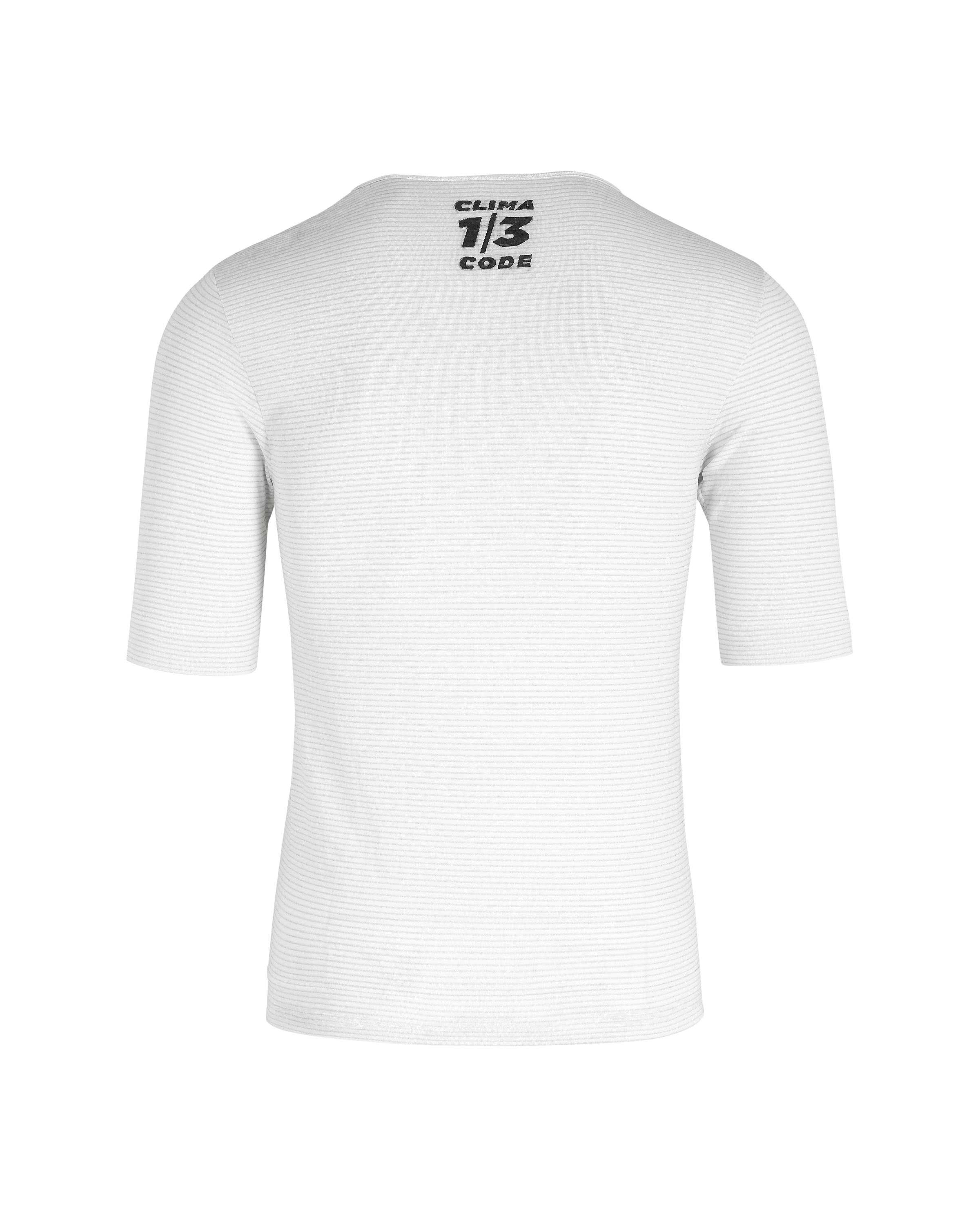 Термомайка с коротким рукавом Assos Assosoires Summer SS Skin Layer / Белый