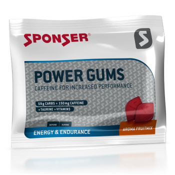 Мармелад энергетический Sponser Power Gums Фруктовая смесь 75гр