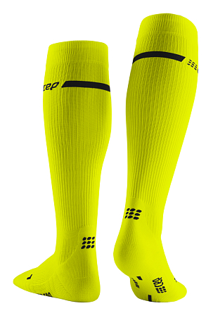 Женские спортивные компрессионные гольфы CEP Socks 3.0 / Желтый