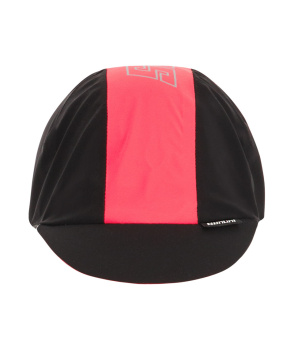 Велокепка Santini Guard Mercurio Rain Cap / Черный-Розовый