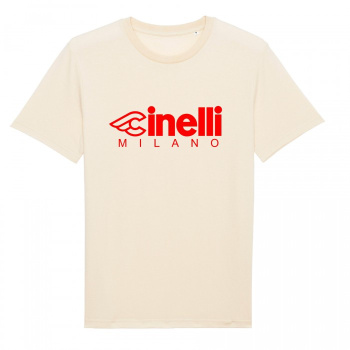Футболка Cinelli T-Shirt Milano / Белый-Красный