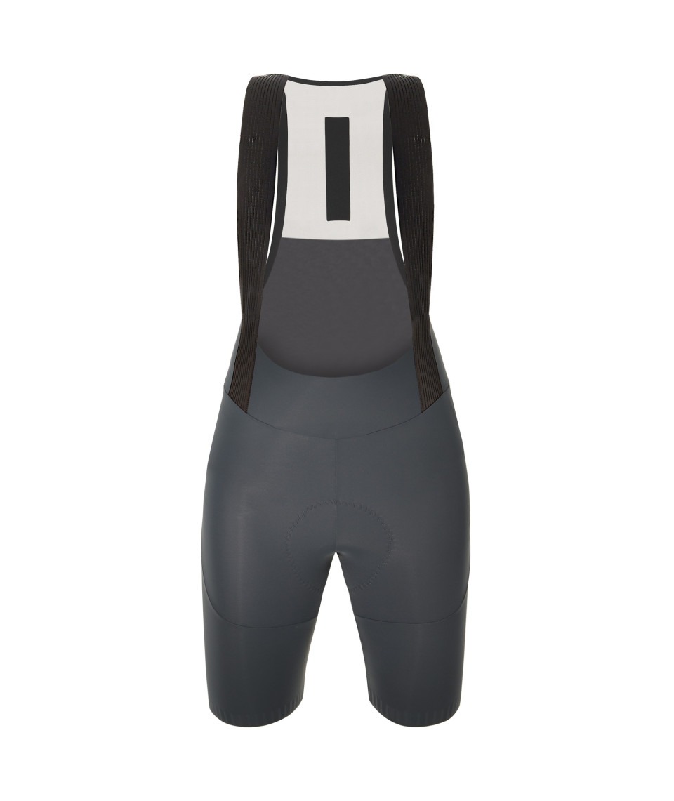 Велошорты женские Santini Plush Women's Bib-Shorts / Серый