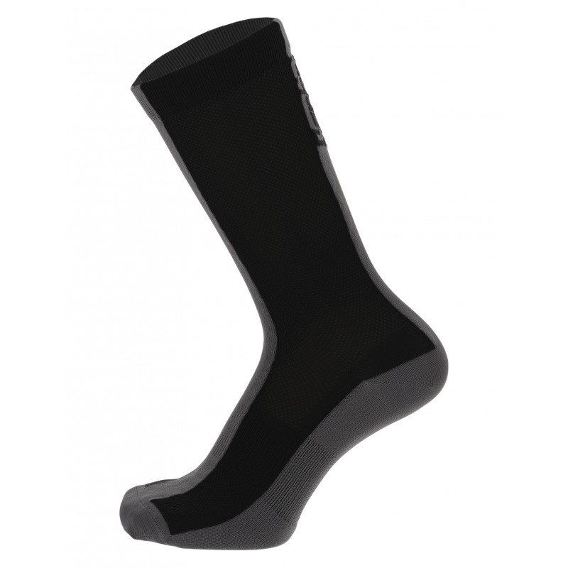 Носки Santini Puro Cycling Socks / Черный-Серый