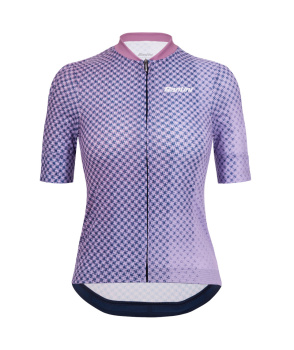 Веломайка женская Santini Paws Women's Jersey / Фиолетовый
