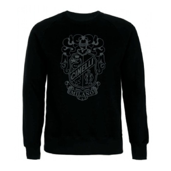 Кофта Cinelli Sweatshirt Crewneck Crest / Черный