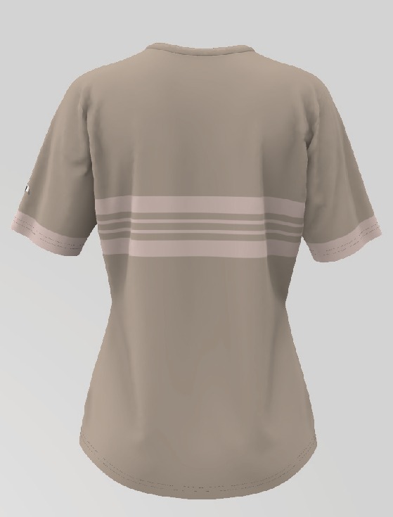 Беговая футболка женская Santini Vibe SS Running Jersey / Custom ECSI