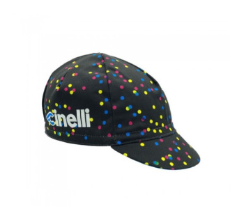 Велокепка Cinelli Cap Caleido Dots / Черный