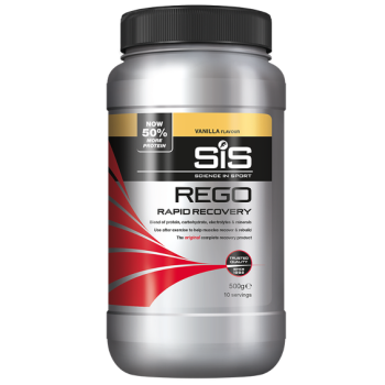 Напиток восстановительный SiS Rego Rapid Recovery углеводно-белковый в порошке, вкус Ваниль, 500гр.