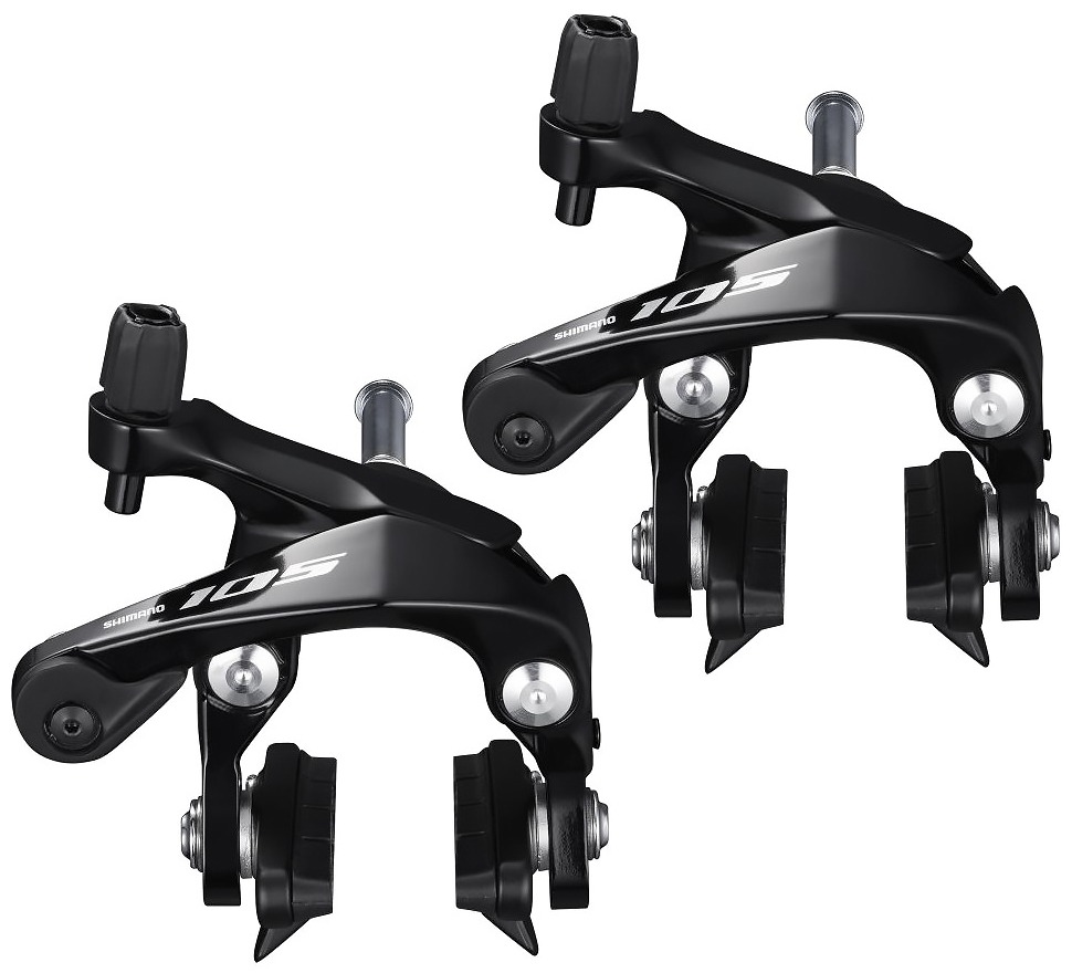 Тормоз клещевой Shimano 105 BR-R7000 Dual-Pivot Brake Caliper / Черный (OEM)
