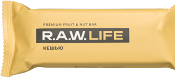 Батончик орехово-фруктовый R.A.W. LIFE Fruit & Nut Bar / Кешью