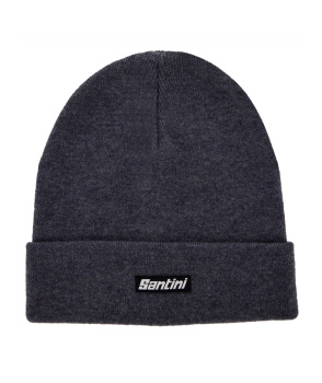 Шерстянная шапка Santini Wool Beanie / Серый