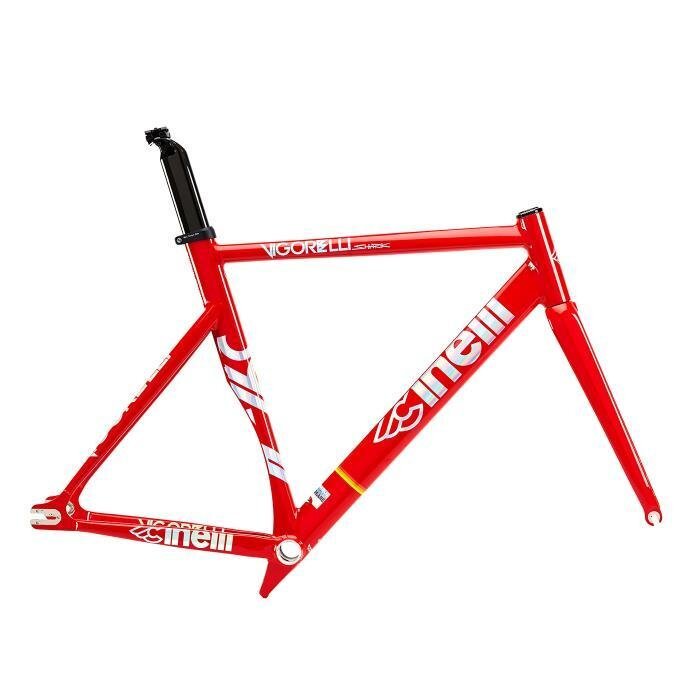 Рама трековая Cinelli Vigorelli Shark 2021 / Красный
