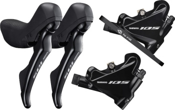 Шифтер-Тормозная ручка Shimano 105 ST-R7020/BR-R7070 Disc Brake Dual Control Level (OEM)