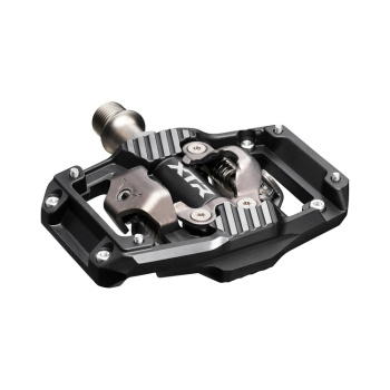 Педали контактные МТБ с платформой Shimano XTR PD-M9220 / SPD / Шипы CL-MT001